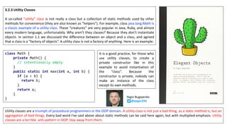 Utility Classes | PDF