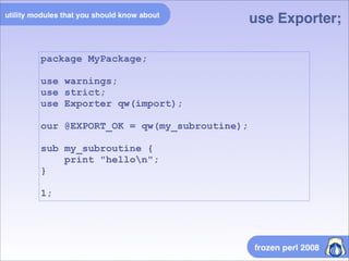 Utility Modules That You Should Know About