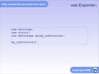 Utility Modules That You Should Know About