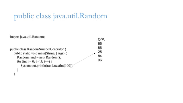 Utility classes | PPT