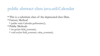 Utility classes | PPT