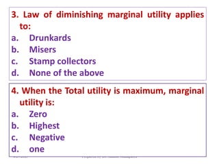 Utility and Demand analysis 2021 | PDF