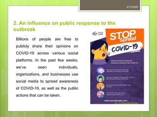Utility of social media during covid 19 | PPT