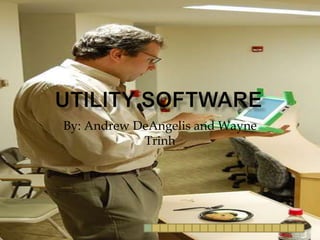 Utility Software By: Andrew DeAngelis and Wayne Trinh 