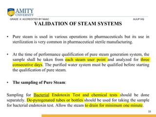VALIDATION OF UTILITY ( HVAC , CLEANING VALIDATION,) | PPTX