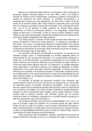 La utilización racional del principio de precaución en la clínica y la salud pública.
Luis Palomo Cobos, Web evalmed.es 18...