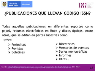 Meeting around serial publication - ISSN Colombia | PDF