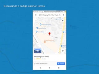 Executando o código anterior, temos:
 