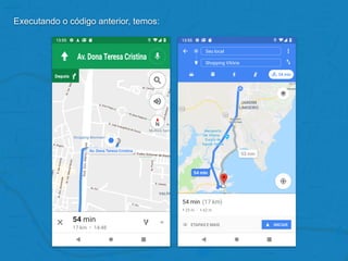 Executando o código anterior, temos:
 