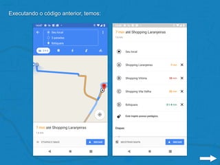 Executando o código anterior, temos:
 