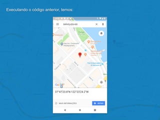 Executando o código anterior, temos:
 