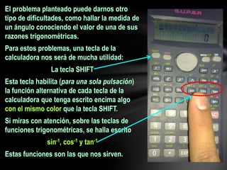 Utilizando la calculadora cientifica PARTE 1