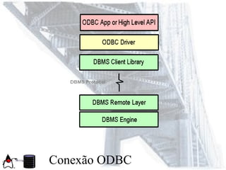 Conexão ODBC
 