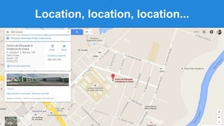 Location, location, location...
 