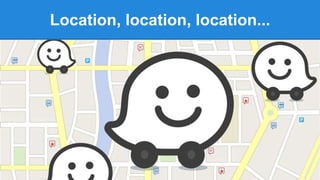 Location, location, location...
 