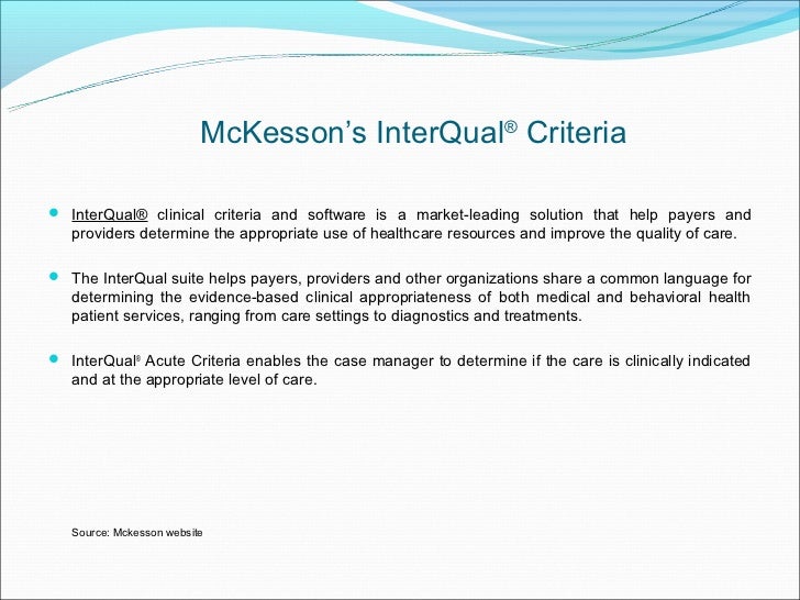 Interqual manual Interqual manual
