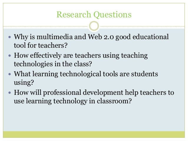 Utilization of technology in the classroom Utilization of techn