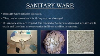 Utilization of waste material in civil construction | PPTX