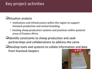 Utilizing livestock biodiversity to secure livelihoods: Indigenous sheep in pastoral systems