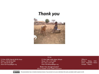 Utilizing livestock biodiversity to secure livelihoods: Indigenous sheep in pastoral systems