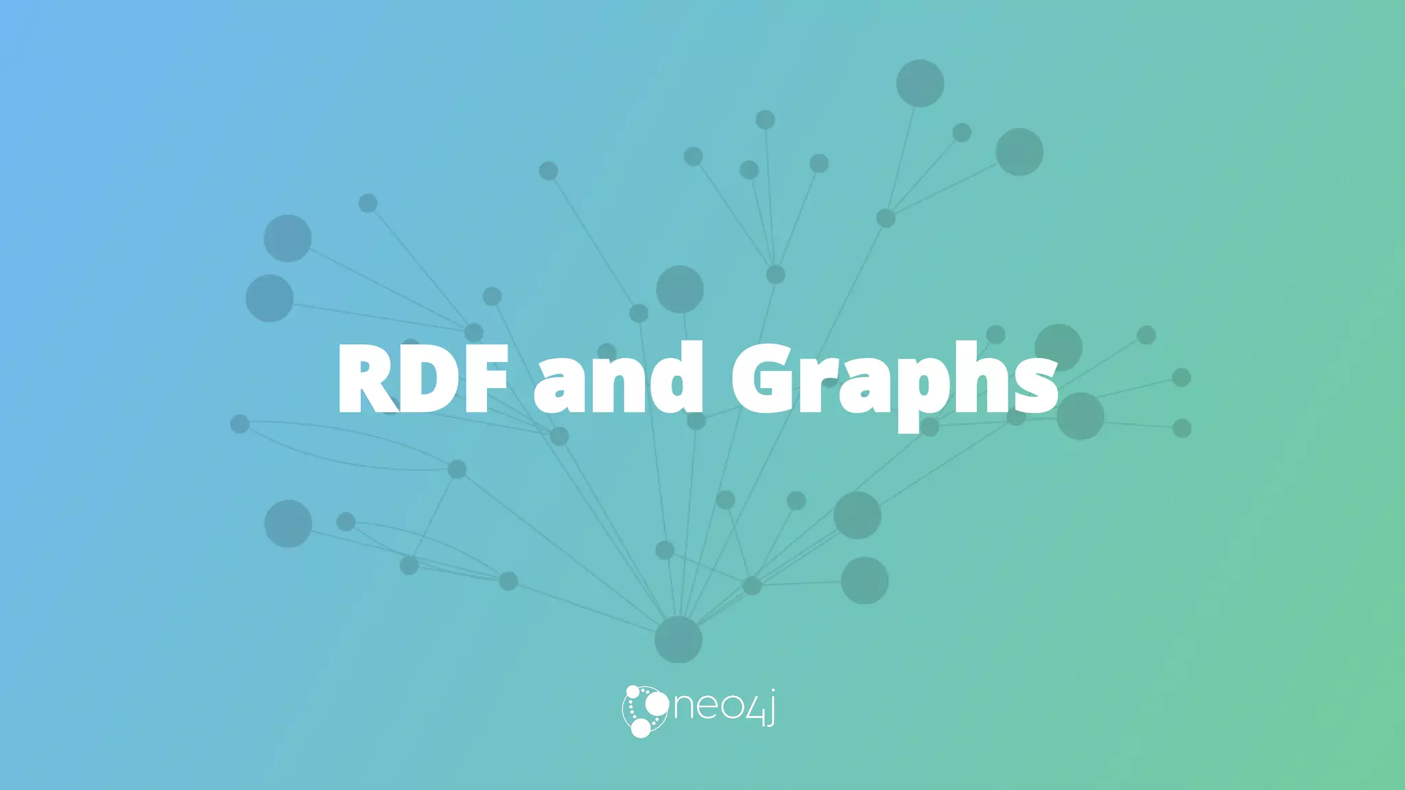 RDF and Graphs
 