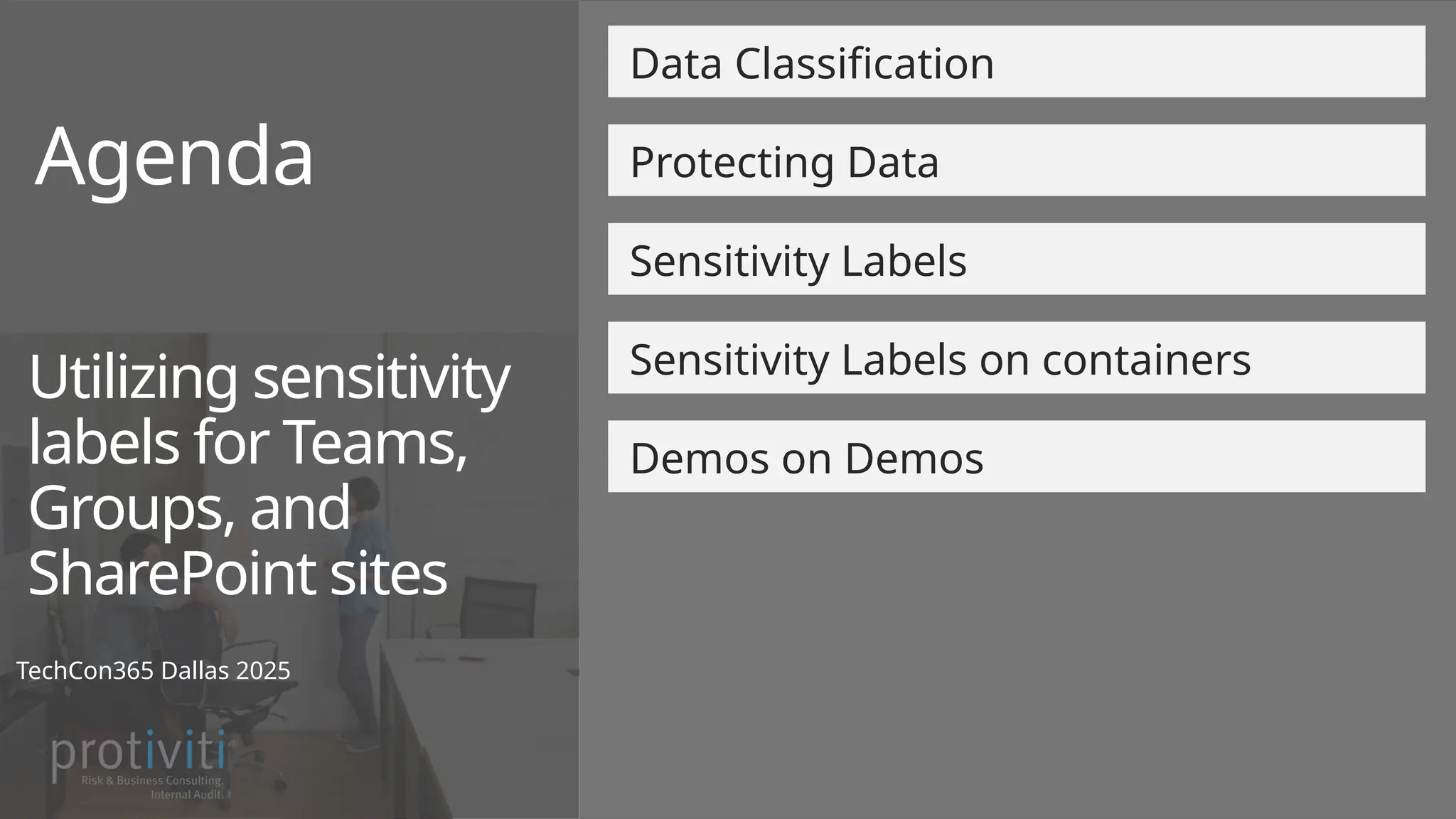 Utilizing sensitivity labels for Teams - Groups - and SharePoint.pptx