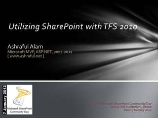 Utilizing SharePoint with TFS 2010
 