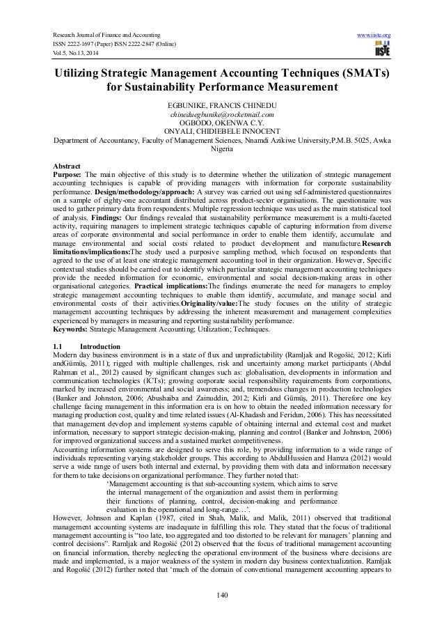 strategic management accounting thesis The most downloaded articles from management accounting research in the last 90 days the paradox of strategic management accounting december 2012. strategic management accounting thesis The most downloaded articles from management accounting research in the last 90 days the paradox of strategic management accounting december 2012.