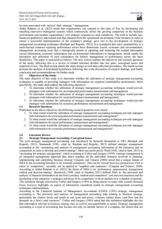 strategic management accounting thesis The most downloaded articles from management accounting research in the last 90 days the paradox of strategic management accounting december 2012. strategic management accounting thesis The most downloaded articles from management accounting research in the last 90 days the paradox of strategic management accounting december 2012.