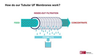 Utilizing Tubular UF Membrane Filtration for Wastewater Reuse | PDF