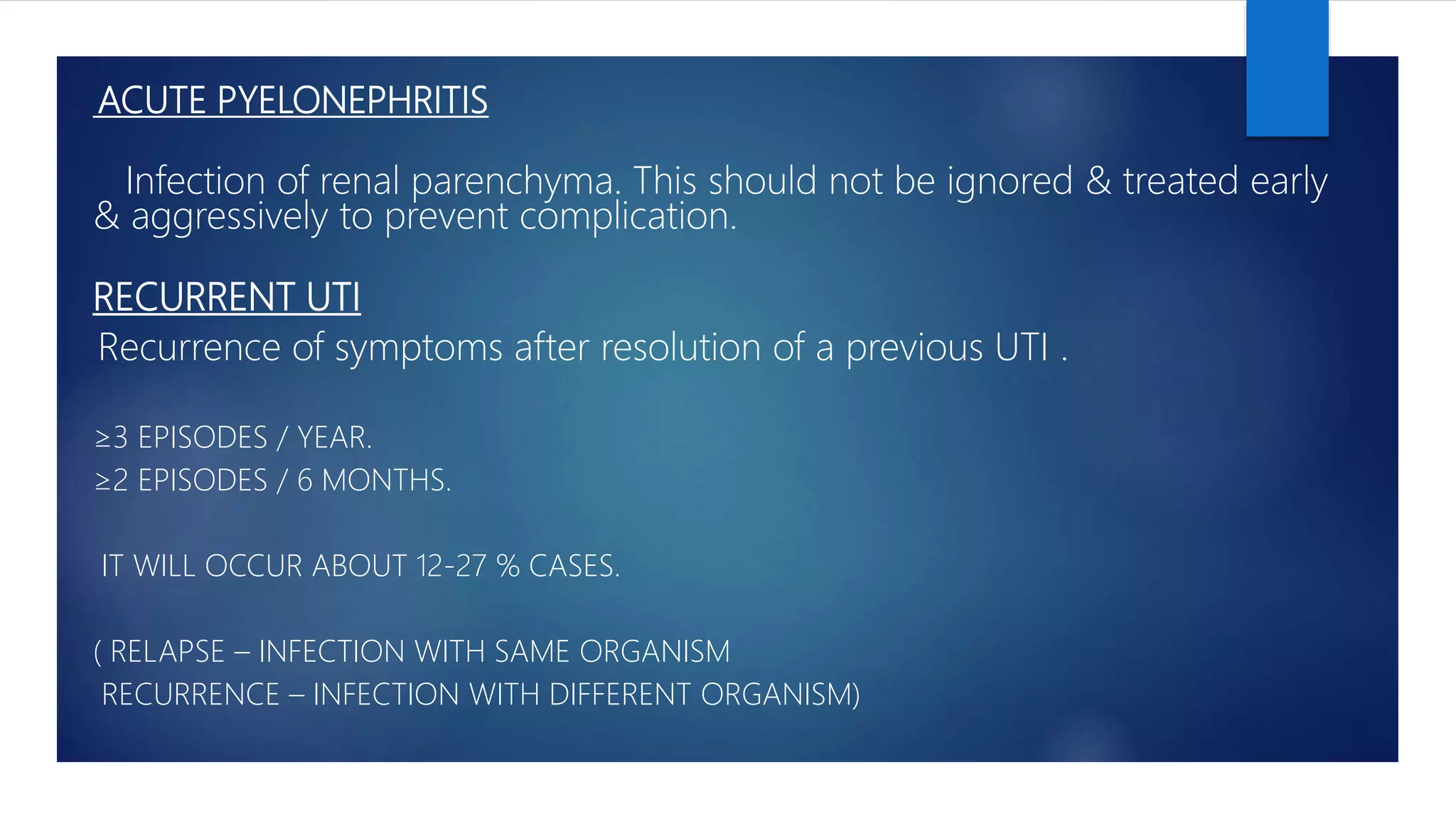 Urinary track infection | PPTX