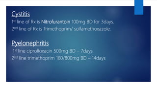 Urinary track infection | PPTX