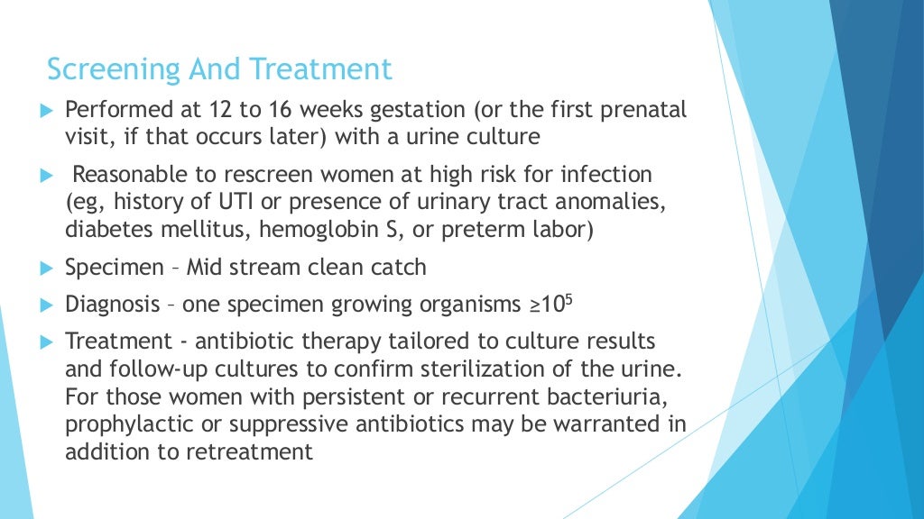 UTIs in pregnancy