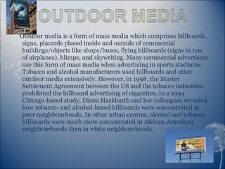 Outside Media Examples MEDIA AND THEIR TYPES | PPT