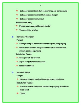 Pola Lantai Berbentuk Bulat Merupakan Pengembangan Dari Pola Dasar Lantai POLA PEMBANGUNAN PULAU & PANTAI WISATA