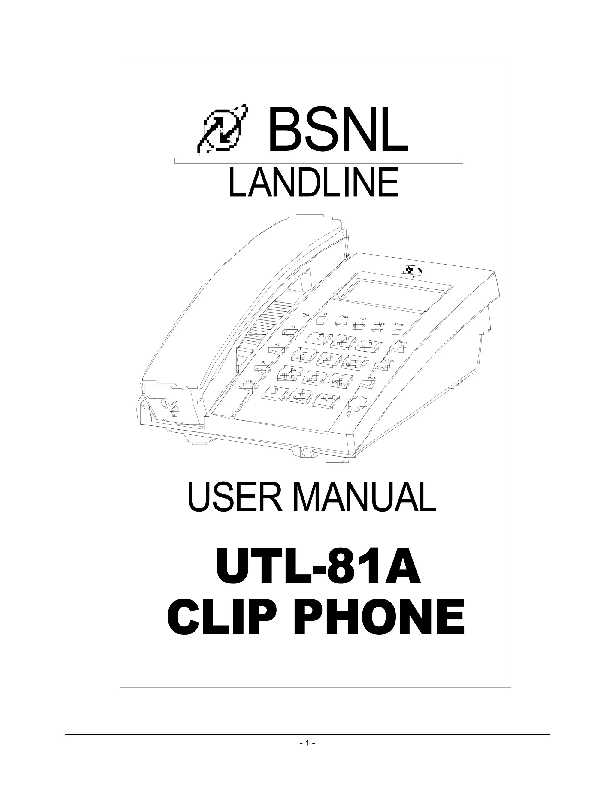 UTL81A Phone User Manual.pdf