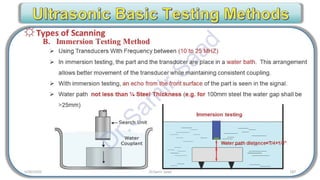 ASNT Ultrasonic Testing (UT) Notes-Dr. Samir Saad 