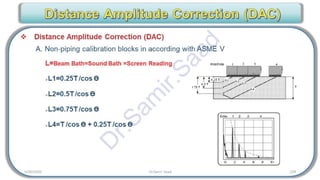 ASNT Ultrasonic Testing (UT) Notes-Dr. Samir Saad 