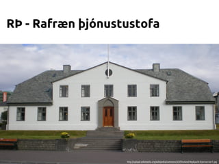 Ríkisvefur Íslands - Hvað getum við lært af gov.uk?