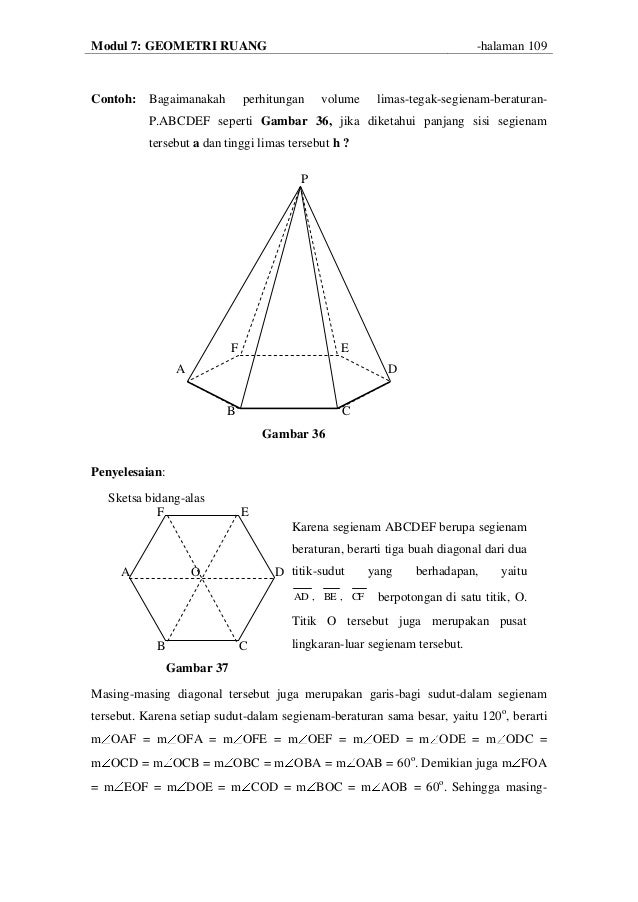 Modul Geometri Ruang