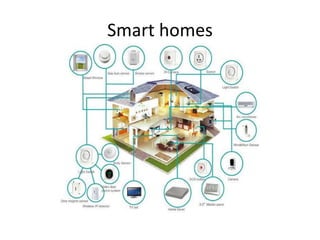 Smart homes
 