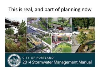 This is real, and part of planning now
 