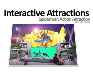 Interactive AttractionsSpiderman Action AttractionTouring Show