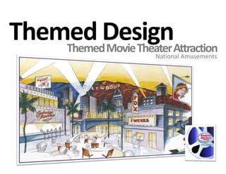 Themed DesignThemed Movie Theater AttractionNational Amusements