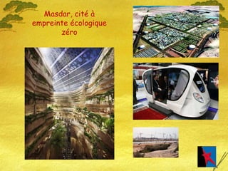 Masdar, cité à empreinte écologique zéro 