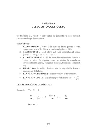 utp matematica financiera libro de estudios teórico-practico | PDF