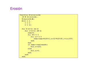 Erosión
 