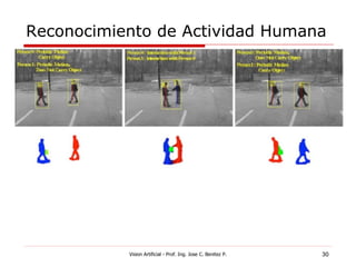 Reconocimiento de Actividad Humana




           Vision Artificial - Prof. Ing. Jose C. Benitez P.   30
 