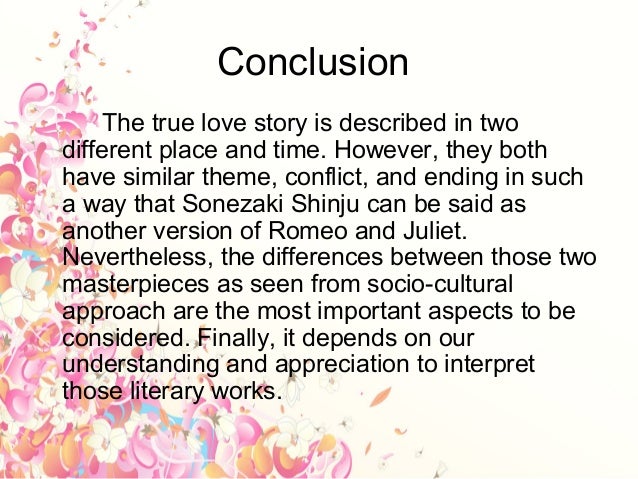 conclusion to romeo and juliet essay