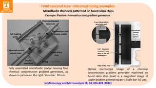 UT Space Institute femtosecond laser micromachining workstation | PDF